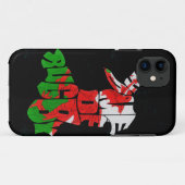 Wales Home of Rugby Case-Mate iPhone Case (Achterkant (horizontaal))