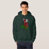 Wales Home of Rugby Map Hoodie (Voorkant volledig)