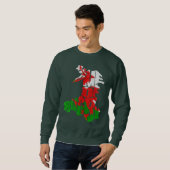 Wales Home of Rugby Map Sweatshirt (Voorkant volledig)