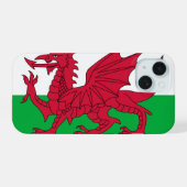 Wales iPhone 15 Case (Achterkant horizontaal)