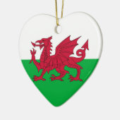 WALES KERAMISCH ORNAMENT (Links)
