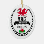 Wales Keramisch Ornament (Rechts)