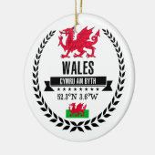 Wales Keramisch Ornament (Links)