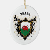Wales Keramisch Ornament (Rechts)