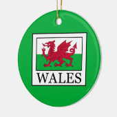 Wales Keramisch Ornament (Links)