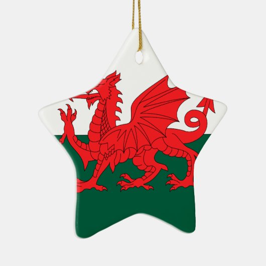 Wales Keramisch Ornament (Rechts)