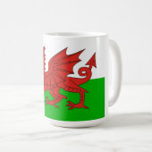 wales land dragon lt brits koffiemok (Voorkant rechts)