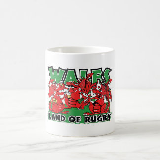 Wales Land of Rugby Welsh Design Koffiemok
