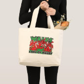 Wales Land van Rugby Grote Tote Bag (Voorkant (product))