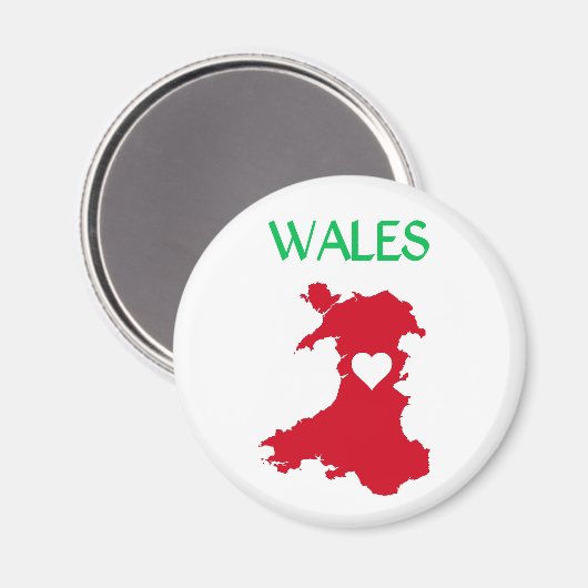 Wales Magneet (Voorkant / Achterkant)