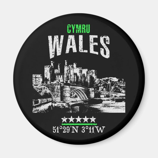 Wales Magneet (Voorkant)