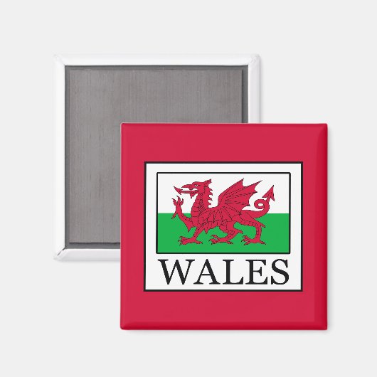 Wales Magneet (Voorkant / Achterkant)