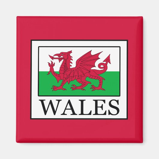 Wales Magneet (Voorkant)
