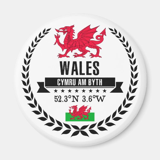 Wales Magneet (Voorkant)