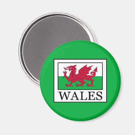 Wales Magneet (Voorkant / Achterkant)