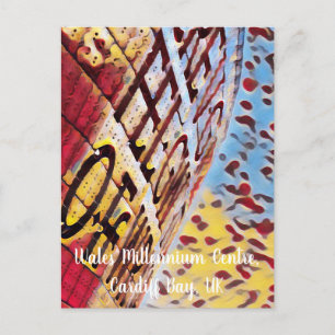 Wales Millennium Center Cardiff, Brits Briefkaart