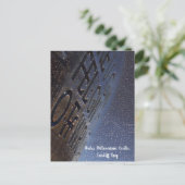 Wales Millennium Center Starry Effect Briefkaart (Staand voorkant)