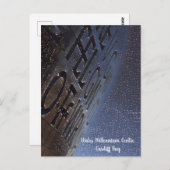 Wales Millennium Center Starry Effect Briefkaart (Voorkant / Achterkant)