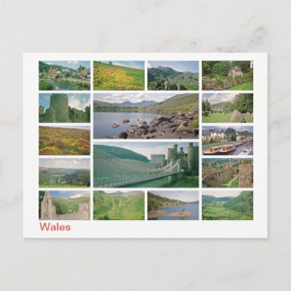 Wales multi-afbeelding briefkaart