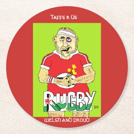 Wales onderzetters (Voorkant)