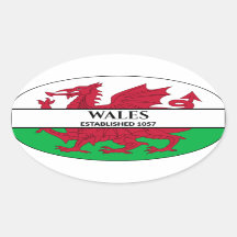 Wales, opgericht in 1057 Welsh Dragon Flag
