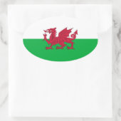 WALES OVALE STICKER (Tas)