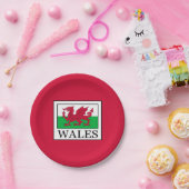 Wales Papieren Bordje (Feest)