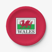 Wales Papieren Bordje (Voorkant)