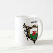 Wales [personaliseren] koffiemok (Voorkant rechts)