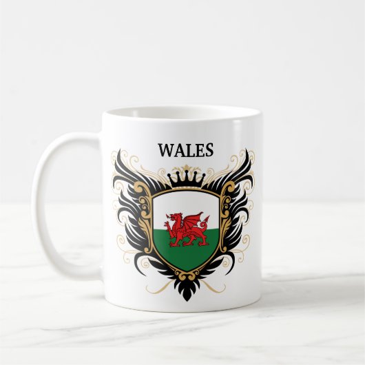 Wales [personaliseren] koffiemok (Links)