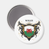 Wales [personaliseren] magneet (Voorkant / Achterkant)