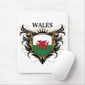 Wales [personaliseren] muismat (Met muis)