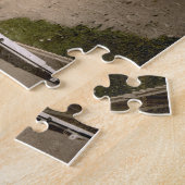  Wales Railway & Carriages, Festinog c1900 Legpuzzel (Zijkant)