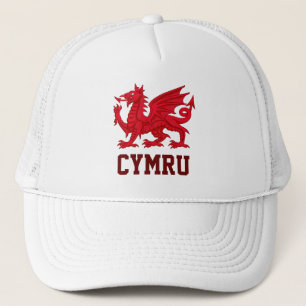 Wales Red Dragon (Y Ddraig Goch) Trucker Pet