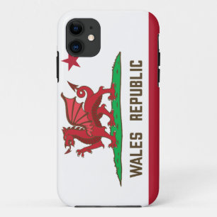 Wales Republic Dragon Flag Welsh Pride Case-Mate iPhone Case