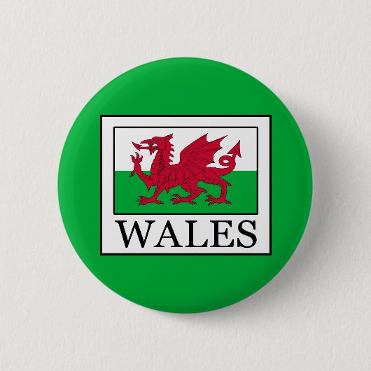 Wales Ronde Button 5,7 Cm (Voorkant)