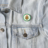 Wales Royal Badge Circle Shape Ronde Button 3,2 Cm (In situ)