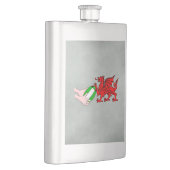 Wales Rugby Team Dragon met Rugby Ball Flacon (Rechts)