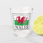 Wales Shot Glas (Voorkant)