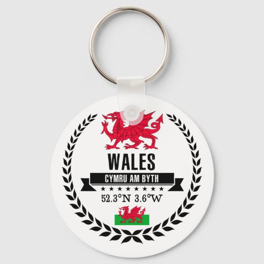 Wales Sleutelhanger (Voorkant)
