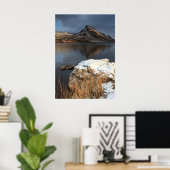Wales, sneeuw en meer poster (Thuiskantoor)