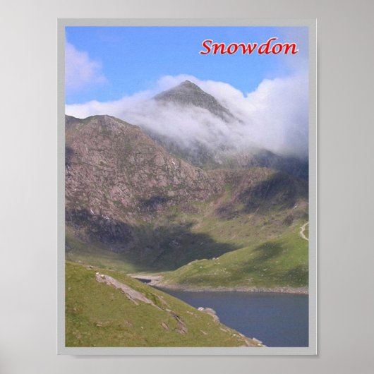 Wales - Snowdon - Poster (Voorkant)