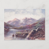 Wales, Snowdon uit Capel Cyrig Briefkaart (Voorkant)