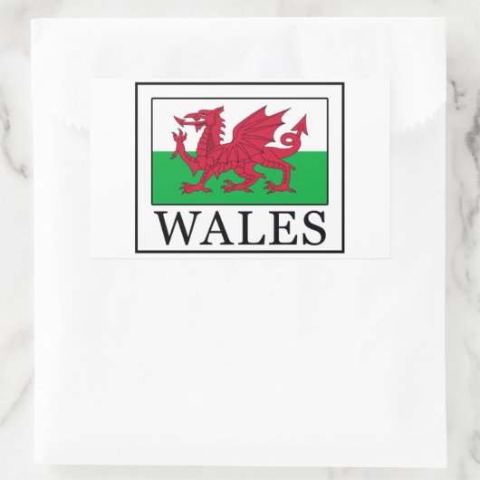 Wales sticker (Tas)