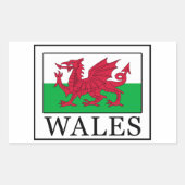 Wales sticker (Voorkant)