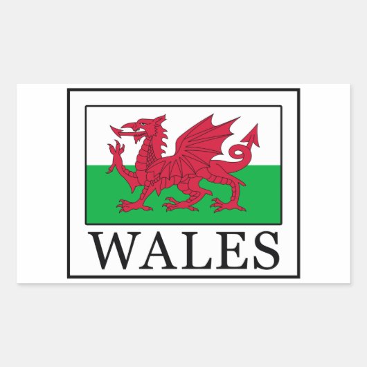 Wales sticker (Voorkant)