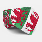 Wales Stropdas (Opgerold)