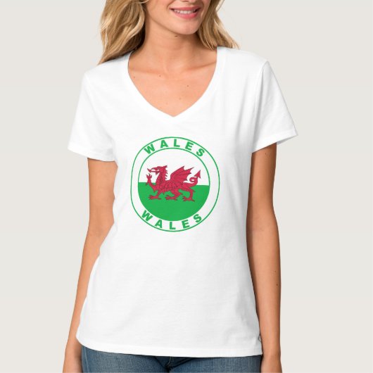 Wales T-shirt (Voorkant)