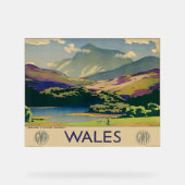 Wales Travel Poster (Voorkant)