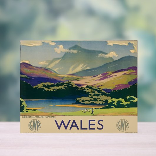 Wales Travel Poster (Neutraal)